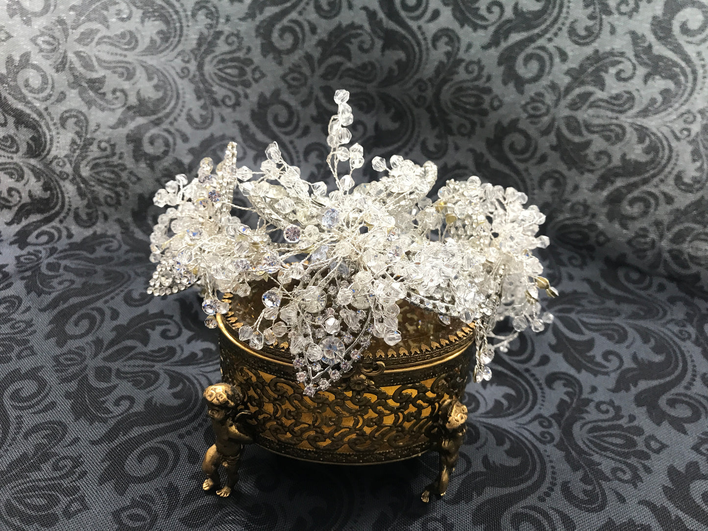 Royal Crystal Bridal Tiara — Luxury Crown Style | Limited Edition