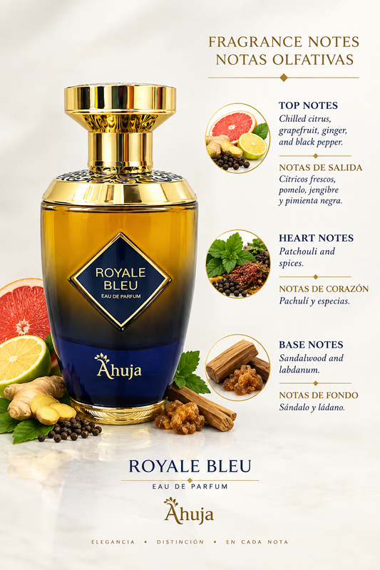 Ahuja Royale Bleu Eau de Parfum 3.4 fl oz / 100 ml