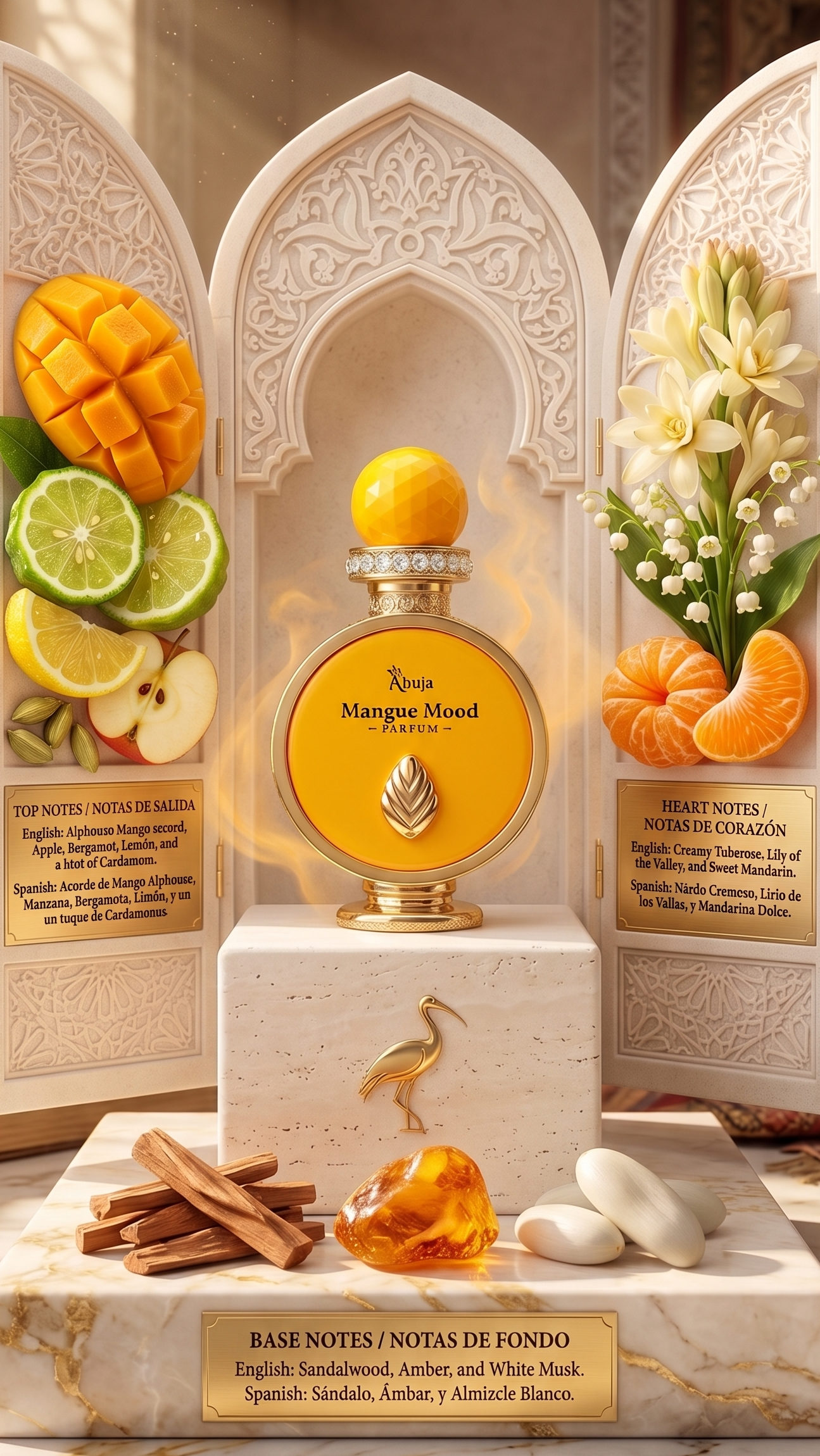 Ahuja Mangue Mood Extrait de Parfum - Unisex Fragrance
