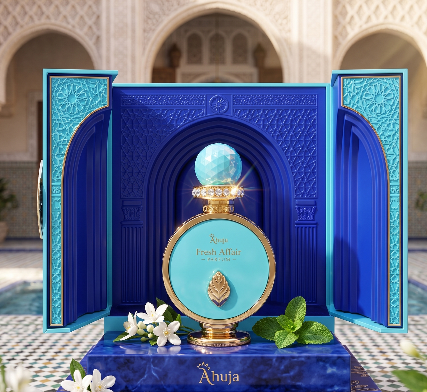 Ahuja Fresh Affairs Perfume (35% Essential Oils) - Unisex