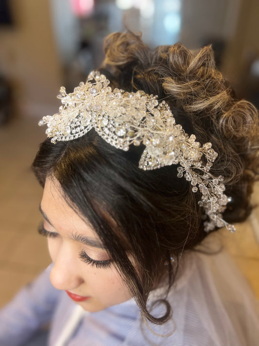 Royal Crystal Bridal Tiara — Luxury Crown Style | Limited Edition